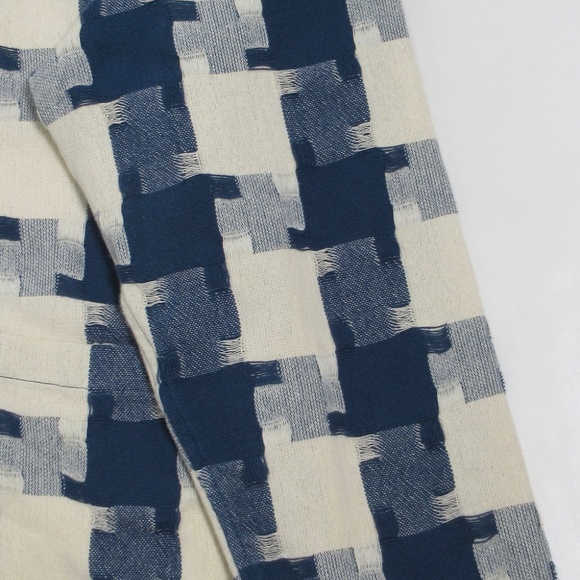 Kith Men's Jumbo Houndstooth Overshirt Cyanotype KHM032076 Size XXL - Picture 5 of 12